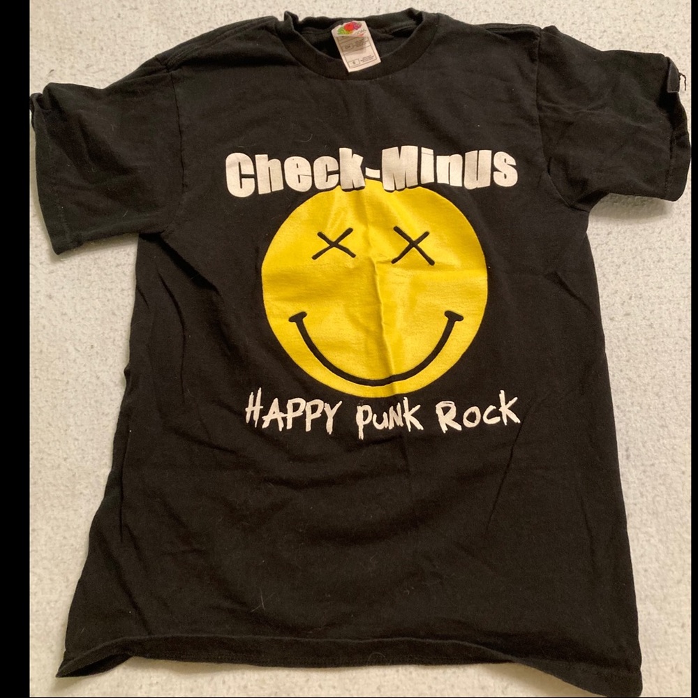 Indie Band Happy Punk Rock Unisex T Shirt Small